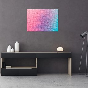 Tablou pe sticlă cu textură colorată (70x50 cm)