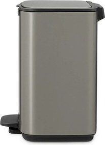 Coș de gunoi gri cu pedală din oțel 4 l Bo – Brabantia