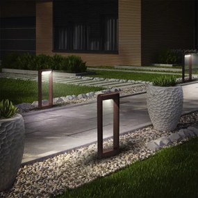 Brilagi - Lampă LED de exterior CROTONE LED/7W/230V maro IP54 50 cm