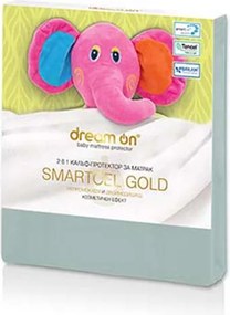 Protecție saltea Dream On, SMARTCEL GOLD Baby Light Blue 32, 60x120
