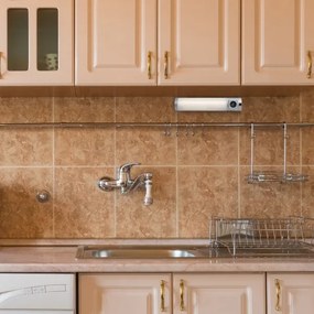 Corp de iluminat LED cu priză pentru corpuri de bucătărie Rabalux 78038 SOFT 2E LED/5W/230V 4000K 45 cm argintiu