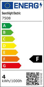 Aplica LED de perete exterior moderna Brooklyn 7508 SRT
