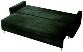 Canapea două locuri Aura (Verde închis). 1056635