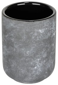 Suport pentru periuța de dinți gri din ceramică Sacile – Wenko