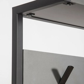 Cuier cu raft pentru încălțăminte Nomad Anthraciteand Black