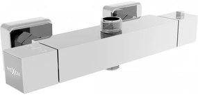 Mexen Cube baterie de duș termostatică, crom - 77250-00