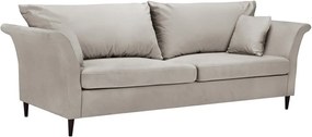 Canapea extensibilă cu spațiu pentru depozitare Mazzini Sofas Pivoine, bej