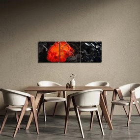 Tablou - Mineral strălucitor (cu ceas) (90x30 cm)