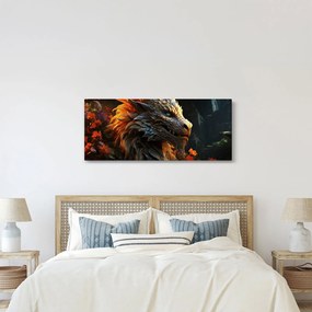 Tablou - Dragon (120x50 cm)