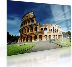 Tablou pe sticlă - Colosseum din Roma, Italia (70x50 cm)
