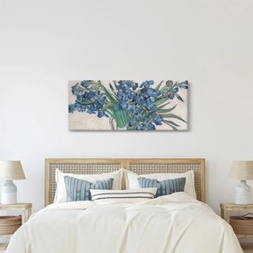 Tablou - Vincent van Gogh, Irises, reproducere (120x50 cm)