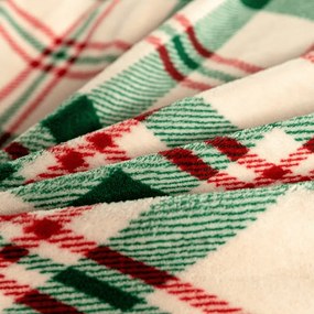 Lenjerie cocolino WINTER PLAID colorat Dimensiune lenjerie de pat: 70 x 90 cm | 140 x 200 cm