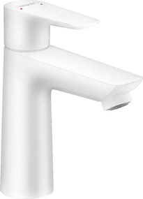 Baterie lavoar Hansgrohe Talis E 110, ventil pop-up, alb mat - 71710700