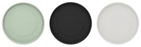 Set 3 borcane stivuibile pentru depozitare alimente Brabantia 1005602, 300/600/1.1L, Multicolor
