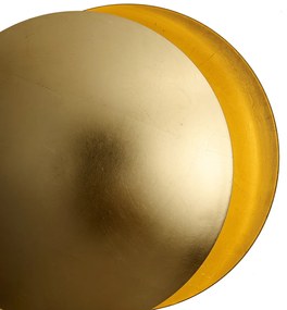 Lampă de perete modernă aurie 34,5 cm cu 2 lumini - Sunrise