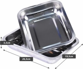 Tocator din bambus, suporturi de scurgere din aluminiu, 40