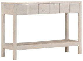 vidaXL Masă consolă, 110x35x75 cm, lemn masiv de mango