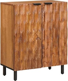 vidaXL Bufet Finisaj Acacia Maro 60 x 33 x 75 cm Lemn de mango solid