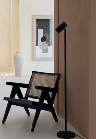Lampa de podea Eco din Bambus Java GU10, negru