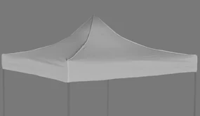 Prelată acoperiș 3x3m, Gri / antracit