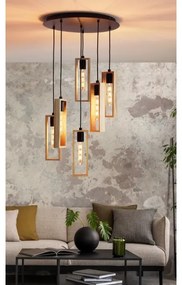 Eglo 49549 - Lustră pe cablu LITLETON 6xE27/60W/230V