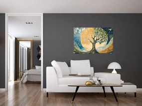 Tablou – Arborele vieții în lună (90x60 cm)