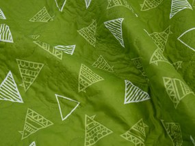 Cuvertura de pat TREVA, verde Dimensiune: 170 x 210 cm