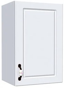 Corp superior 50 cu 1 usa Zebra MDF alb drept