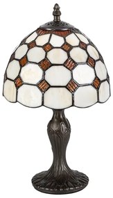 Brilagi - Lampă de masă Tiffany cu vitralii DORAN 1xE14/40W/230V