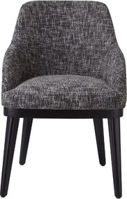 Scaun design LUX Costa, Cambon black