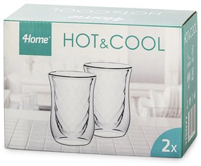 Pahare Termo 4Home Diamond Hot&Cool 250 ml,2 buc.