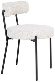 Badalona scaun de luat masa alb