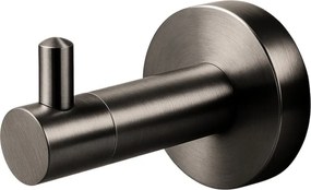 Cuier simplu Balneo Qube Gun Metal mat