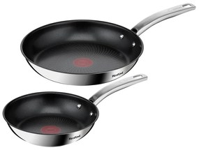 Tigăi 2 buc. din inox Intuition – Tefal