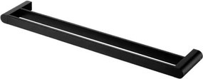 Bara dubla portprosop negru Bisk Futura 64 cm