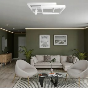 Plafonieră LED 38W/230V + 1x GU10/30W, alb