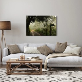 Tablou cu ceața de dimineața (90x60 cm)
