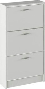 Pantofar MOBI 13, alb, DTD laminat/PAL, 58x18x107 cm