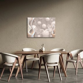 Tablou - Lebede fermecate (70x50 cm)
