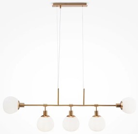 Lustra design deosebit cu 5 surse de lumina Erich MYMOD221-PL-05-G