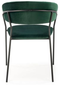 Scaun K426 Velvet Verde – l57 x A54 x H79 cm