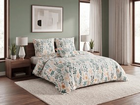 Lenjerie cocolino BOTANELLA albastru Dimensiune lenjerie de pat: 70 x 90 cm | 140 x 200 cm