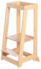 Turn de învățare în culoare naturală din bambus – Roba