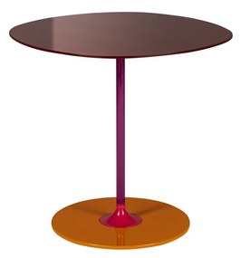 Măsuță laterală THIERRY, diferite variante - Kartell Culoare: roșu vin, Înălțime: 45 cm