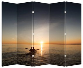 Paravan - Caiac pe mare (210x170 cm)