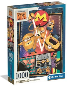 Minionii Puzzle Compact Clementoni de 1000 de piese