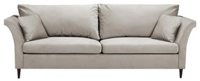 Canapea extensibilă cu spațiu pentru depozitare Mazzini Sofas Pivoine, bej