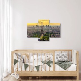 Tablou - Panorama Parisului (90x60 cm)