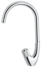 Baterie bucatarie monocomanda Rubineta Swan finisaj crom lucios