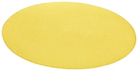 Covor galben rotund ø 133 cm Fancy – Hanse Home